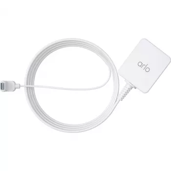 ARLO USB-oplaadadapter eurostekker naar USB-C 7,6 m outdoor wit