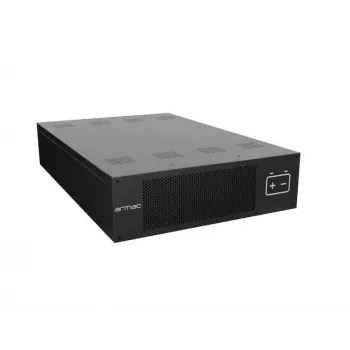ARMAC B/2009/R/DF 3U rackmount externe batterijpack voor rack online DF serie 6kVA/10kVA UPS, 20x 12V 9Ah VRLA-batterijen, 240V DC, zwart