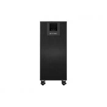 ARMAC Office On-Line PF1 10000VA 10000W dubbelconversie-UPS, tower, 8x IEC C13 + 2x IEC C19, LCD, USB/RS-232, metalen behuizing, stofbeschermd