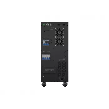 ARMAC Office On-Line PF1 6000VA 6000W rack/tower UPS, dubbelconversie, 8x IEC C13, 2x IEC C19, LCD, stofvrije metalen behuizing
