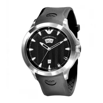 ARMANI AR0631 heren chronograaf RVS horloge 45mm