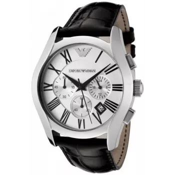 ARMANI AR0669 herenchronograaf van RVS, 42 mm
