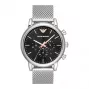 ARMANI AR11429 heren quartz chronograaf horloge 46 mm RVS