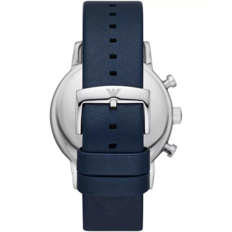 Armani AR11451 heren chronograaf edelstalen horloge 46mm