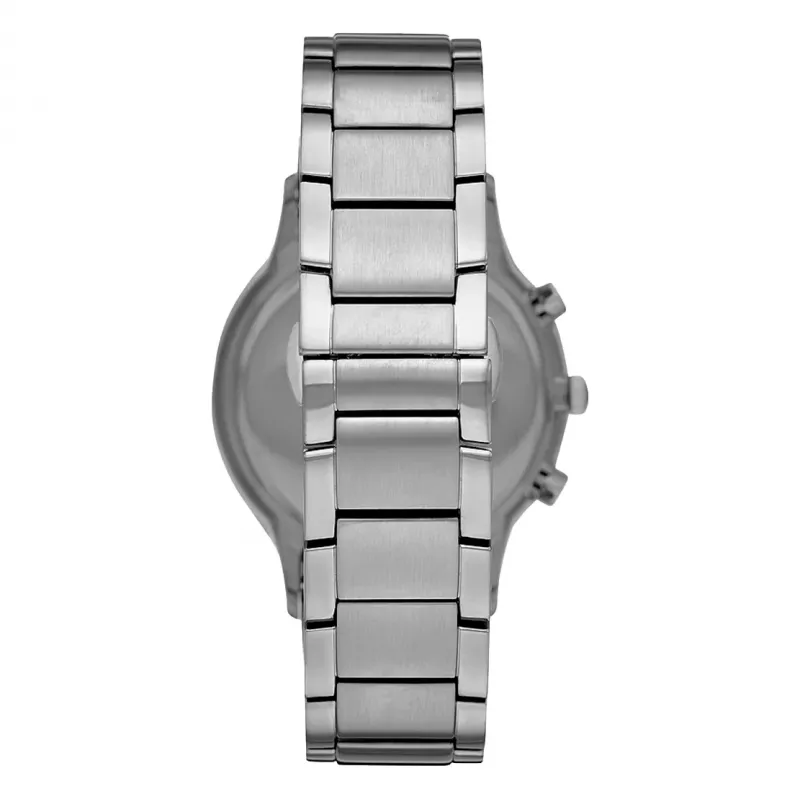 Armani AR11507 heren quartz chronograaf horloge 43mm edelstaal blauwe wijzerplaat