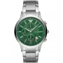 Armani AR11507 heren quartz chronograaf horloge 43mm edelstaal blauwe wijzerplaat