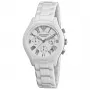 ARMANI AR1404 Ceramica Unisex Quartz-chronograaf horloge 38mm Zwart keramiek