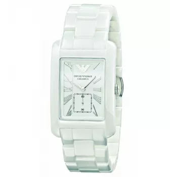 ARMANI AR1408 heren keramisch quartz chronograph horloge 43mm zwart