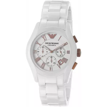 ARMANI AR1416 heren keramisch chronograph horloge 42mm zwart