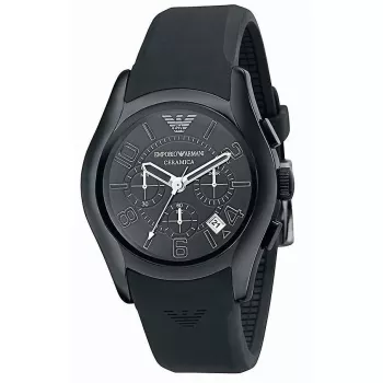 ARMANI AR1430 Heren ceramic chronograaf horloge 42mm
