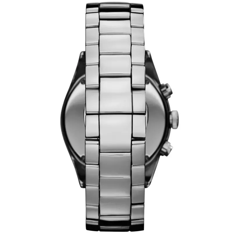 ARMANI AR1462 heren keramisch horloge 43mm zwarte wijzerplaat chronograaf