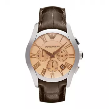 Armani AR1634 heren chronograaf van edelstaal, 42 mm