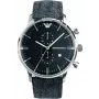 ARMANI AR1690 heren analoog quartz horloge 43mm edelstaal zwarte wijzerplaat