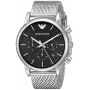 ARMANI AR1811 heren analoog quartz horloge 41mm edelstaal zwarte wijzerplaat