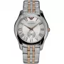 ARMANI AR1824 dames edelstaal quartz horloge 32 mm zilver