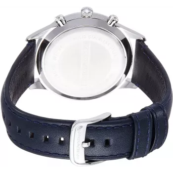Armani AR1889 heren chronograaf horloge 42mm roestvrij staal zwarte wijzerplaat