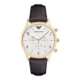 Armani AR1892 heren quartz chronograaf horloge 43mm edelstaal blauwe wijzerplaat