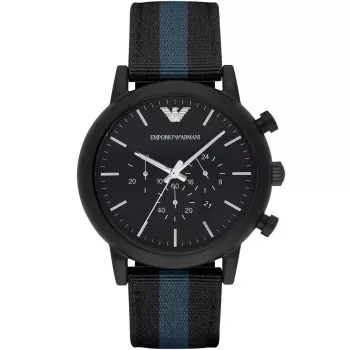 ARMANI AR1948 heren quartz chronograaf horloge 46mm RVS