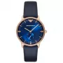 ARMANI AR2071 heren horloge 40mm roestvrij staal zwarte wijzerplaat Milanese mesh-armband