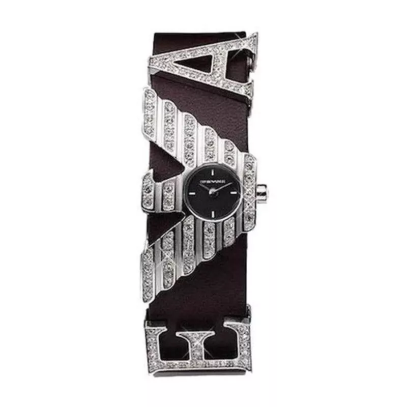 ARMANI AR5628 dameshorloge quartz analoog 20mm roestvrijstaal