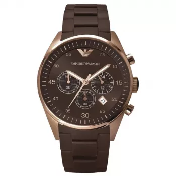 ARMANI AR5891 heren quartzhorloge 38 mm RVS