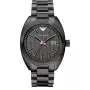 Armani AR5910 Heren Quarz Chronograaf Horloge 44mm zwart ionen geplateerd RVS