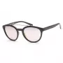 ARMANI EXCHANGE AX4118S81586X unisex rechthoekige zonnebril mat zwart donkergrijs spiegel zilver 54mm