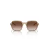 ARMANI EXCHANGE AX4139SU83421 unisex vierkante zonnebril Havana Brown Gradient 52mm