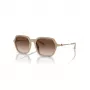 ARMANI EXCHANGE AX4139SU83421 unisex vierkante zonnebril Havana Brown Gradient 52mm