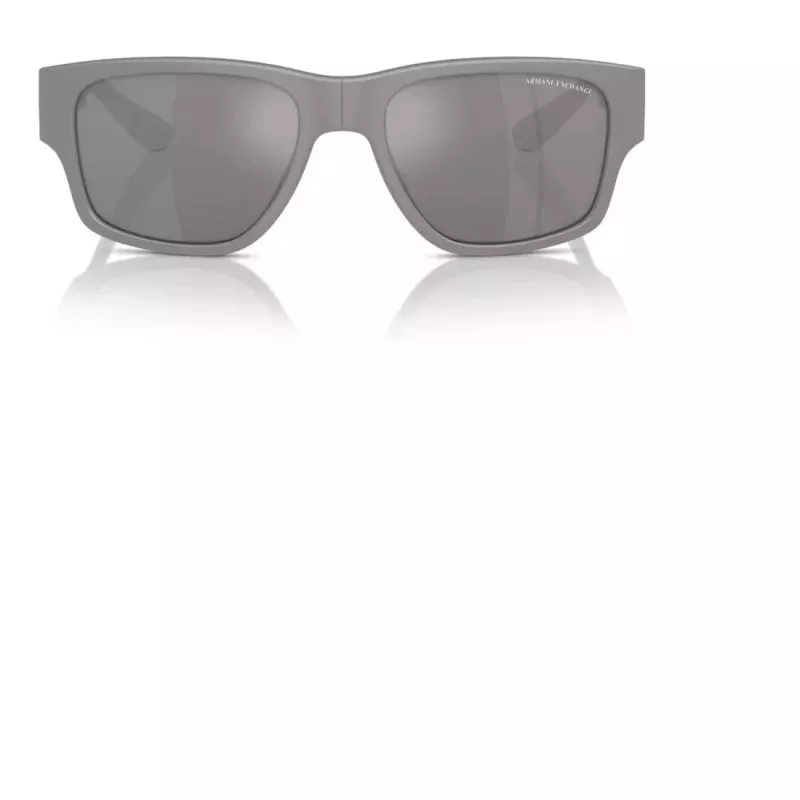 Armani Exchange AX4141SU81806 heren zonnebril mat zwart donkergrijs 56mm