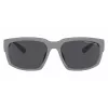 Armani Exchange AX4142SU81808 heren zonnebril mat zwart donkergrijs rechthoekig