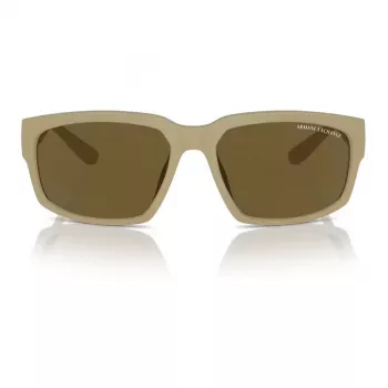 Armani Exchange AX4142SU83487 heren zonnebril mat zwart grijs 61mm