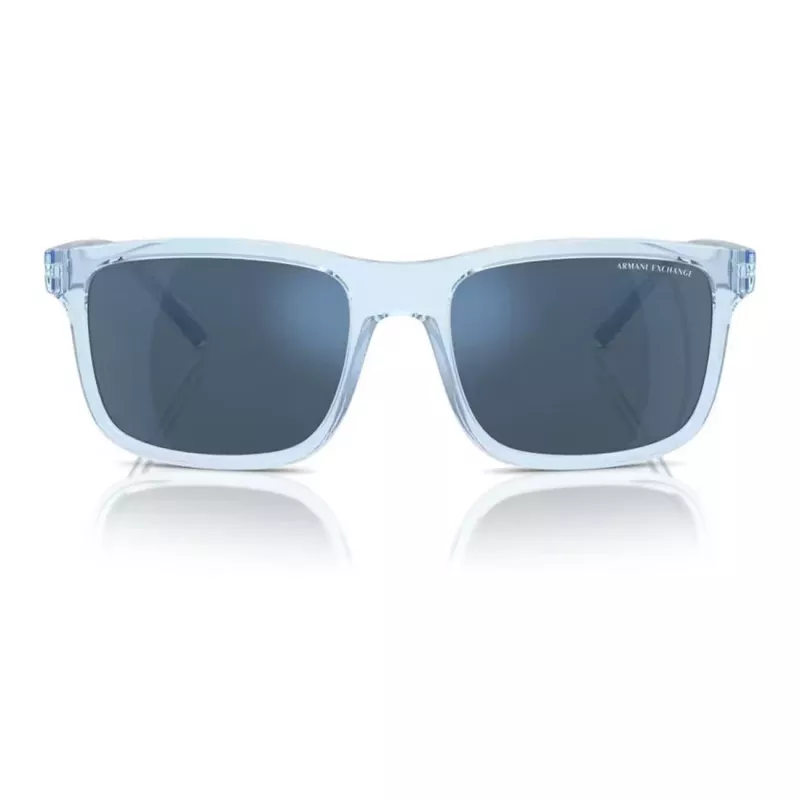 Armani Exchange AX4145S834555 heren zonnebril - rechthoekig propionaat montuur - 57/19/145 mm