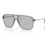 Armani Exchange AX4150SU83638 zonnebril heren square mat zwart grijs 59mm