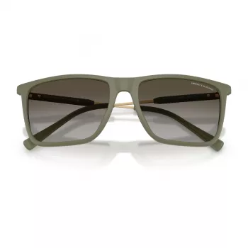Armani Exchange AX4160S838113 heren zonnebril Havana bruin gradient 57mm