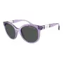 Armani Exchange Dames Zonnebril AX4120S823687 Havana Square 54mm