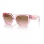 Armani Exchange dameszonnebril AX4125SU83391 transparant grijs montuur grijs verloopglazen 54mm
