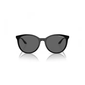Armani Exchange dameszonnebril AX4140S815887 - zwart montuur, grijze glazen, 55 mm