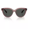 Armani Exchange dameszonnebril AX4148SU83598 Havana bruin rechthoekig 56mm