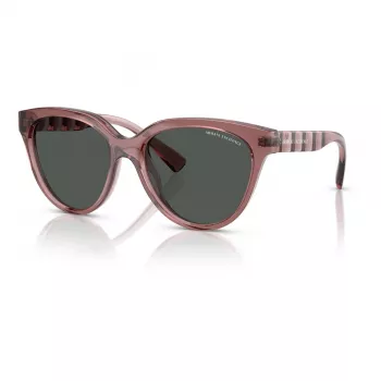 Armani Exchange dameszonnebril AX4148SU83598 Havana bruin rechthoekig 56mm