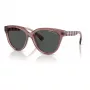 Armani Exchange dameszonnebril AX4148SU83598 Havana bruin rechthoekig 56mm