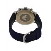 ARMANI heren AR11144 chronograaf edelstaal horloge 43mm blauwe wijzerplaat