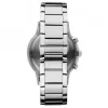 Armani herenchronograaf AR11164, 43 mm, RVS, zwarte wijzerplaat