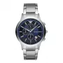Armani herenchronograaf AR11164, 43 mm, RVS, zwarte wijzerplaat