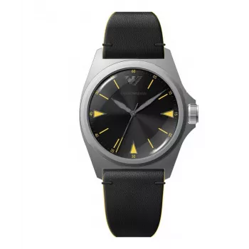 Armani heren AR11330 Luigi quartz horloge 40 mm blauwe wijzerplaat roestvrijstaal
