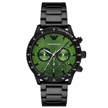 ARMANI heren AR11472 quartz chronograaf horloge 43 mm RVS