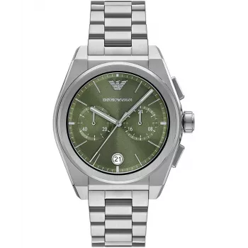 Armani Heren Polshorloge AR11640 RVS Chronograaf, 43mm