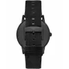 Armani herenhorloge AR11274 43mm blauwe wijzerplaat blauwe leren band