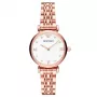 ARMANI dames AR11267 quartz analoog horloge 32mm roestvrij staal zilver