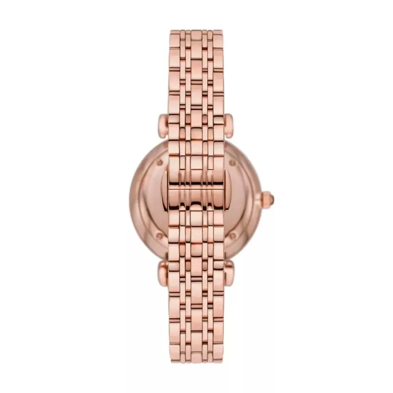 ARMANI Dames AR11423 Quarz Analoog Horloge 32mm RVS Zilver